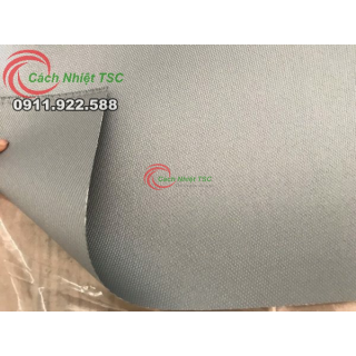 Vải Sợi Thủy Tinh Ép Silicone 2 Mặt