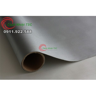 Vải Sợi Thủy Tinh Ép Silicone 1 Mặt (1mm, 1.1mm)