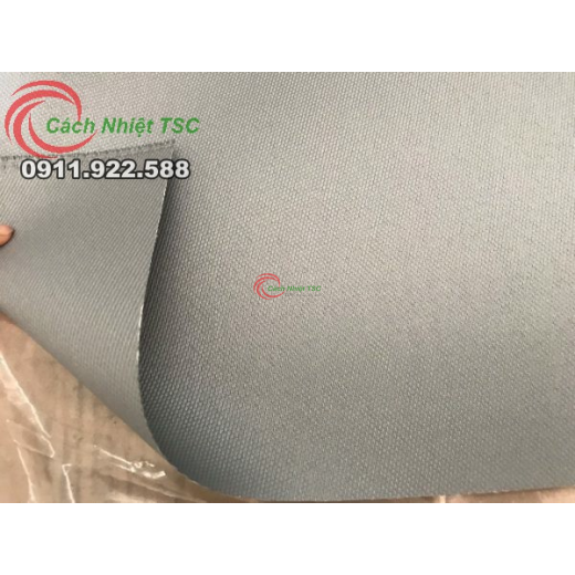 Vải Sợi Thủy Tinh Ép Silicone 2 Mặt